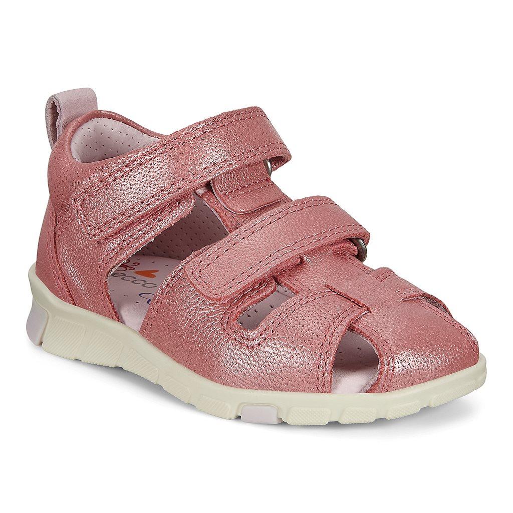 Sandales Ecco Mini Stride Filles Rose 8691-SMZQC